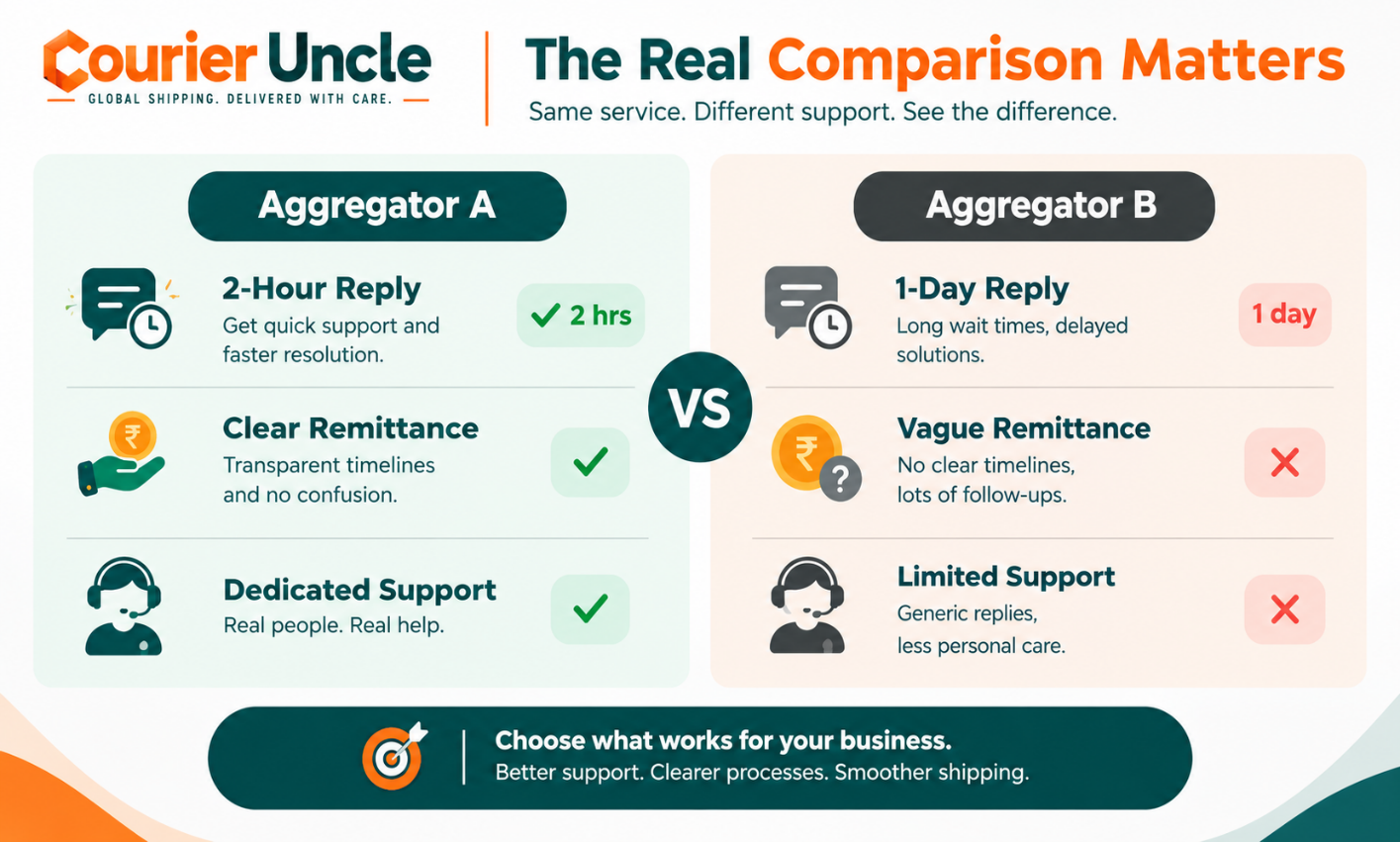 Courier Aggregator Comparison for Delhi NCR Sellers